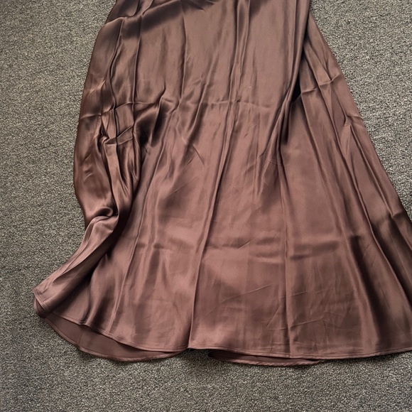 Massimo Dutti Chocolate Maxi Skirt - Picture 3 of 3